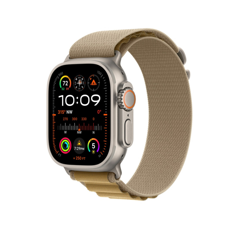 Умные часы Apple Watch Ultra 2 GPS+Cellular 49mm Natural / Tan Alpine Loop MX4F3 M
