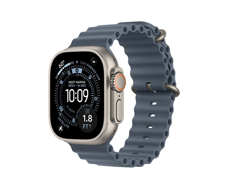 Смарт-часы Apple Watch Ultra 3 49mm GPS+Cellular Natural / Anchor Blue Ocean Band
