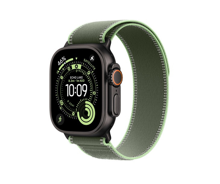 Смарт-часы Apple Watch Ultra 3 49mm GPS+Cellular Black / Green Neon Trail Loop M/L