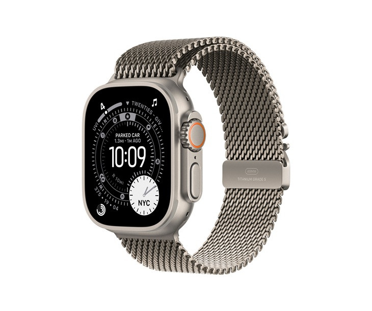 Смарт-часы Apple Watch Ultra 3 49mm GPS+Cellular Natural / Natural Milanese Loop