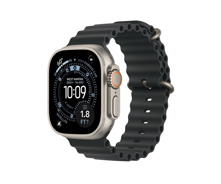 Смарт-часы Apple Watch Ultra 3 49mm GPS+Cellular Natural / Black Ocean Band
