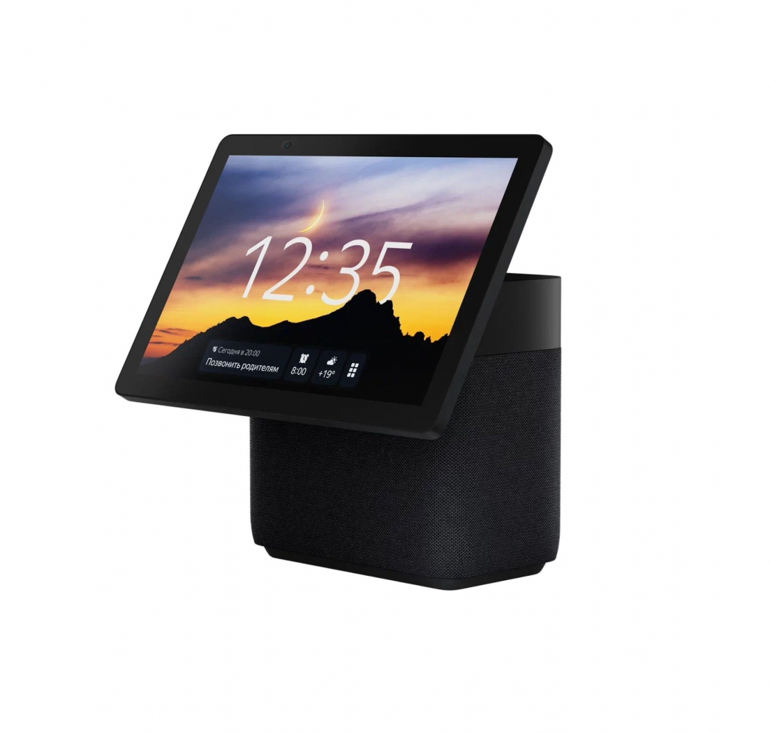 Умная колонка Яндекс Станция Дуо Макс с Zigbee Black