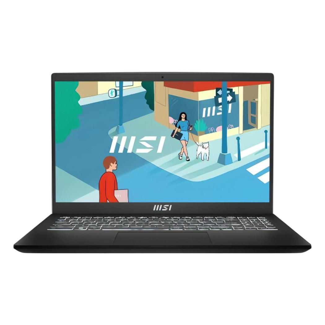 Ноутбук MSI Modern 15 H B13M-098RU/15.6"/Core i5-13420H/16/512/Win/Black (9S7-15H411-098)