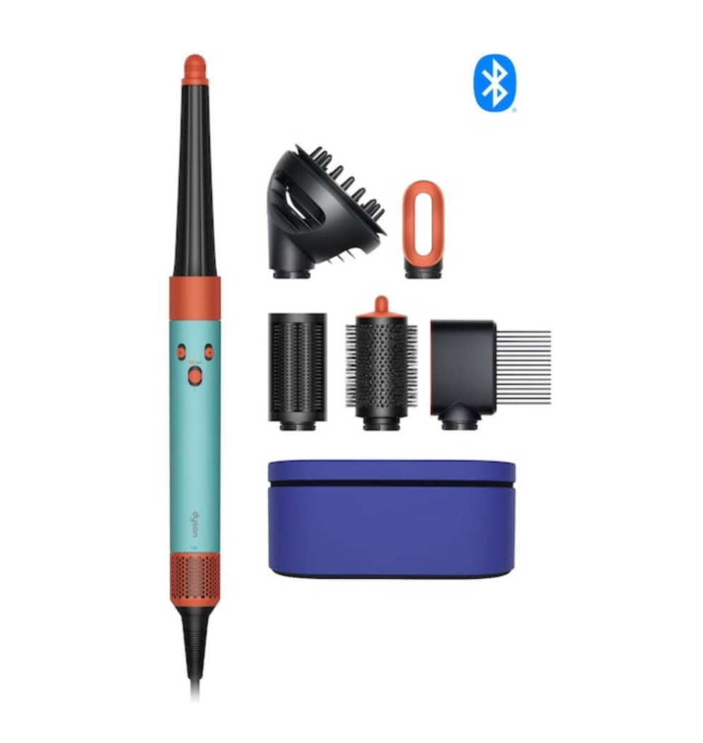 Стайлер Dyson HS08 AirWrap iD Ceramic Patina/Topaz  (Curly+Coily)