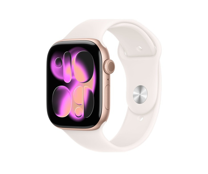 Смарт-часы Apple Watch Series 11 42mm Rose Gold / Light Blush Sport Band MEU44 M/L