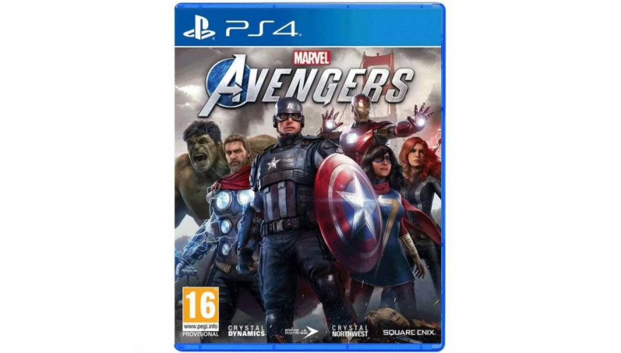 Игровой диск Marvel Avengers PS 4 Уценка