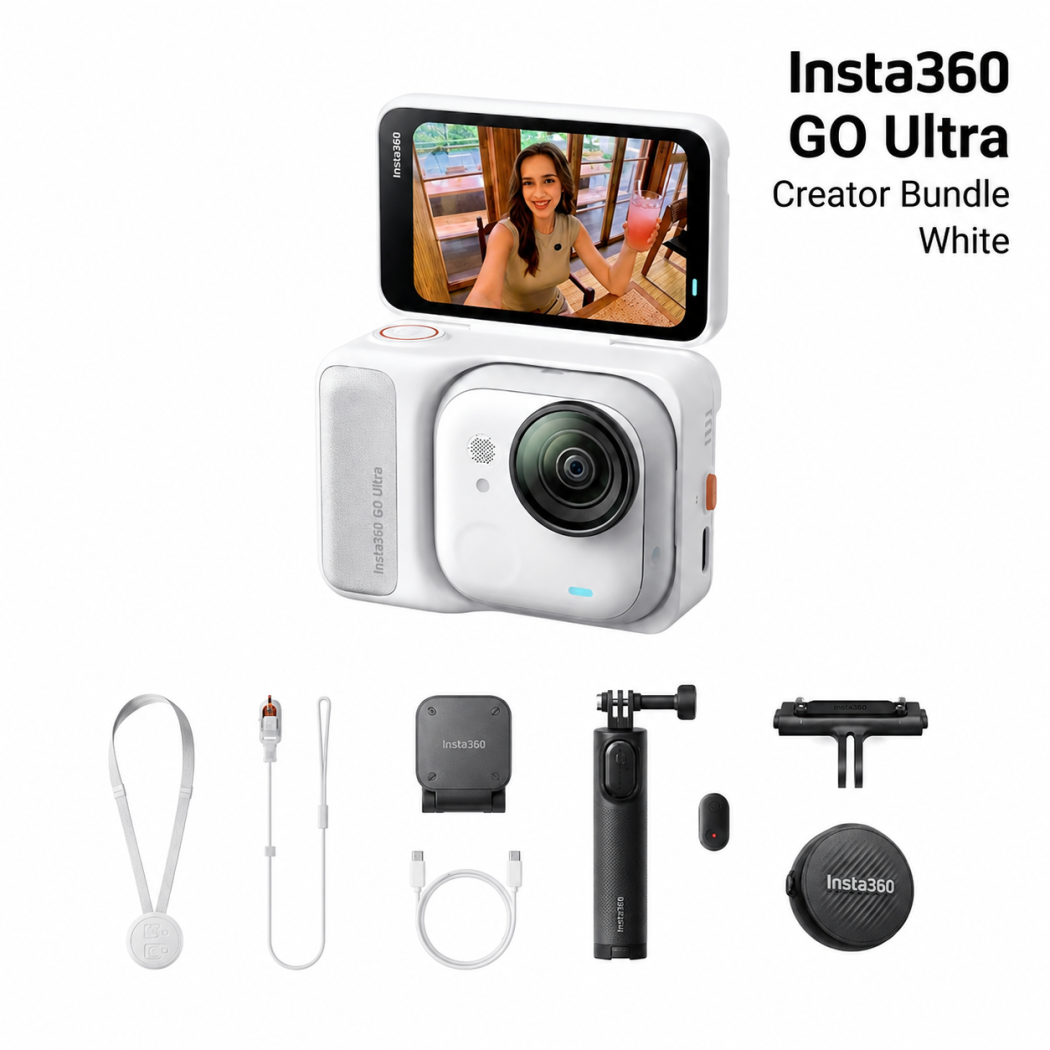Экшн-камера Insta360 GO Ultra Creator Bundle White