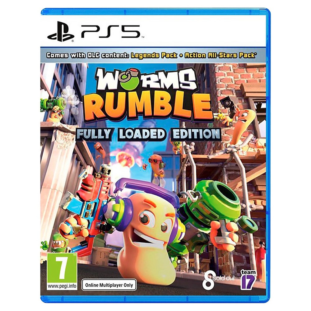 Worms Rumble. Fully Loaded Edition (PS5) русские субтитры