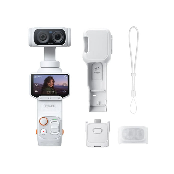 Insta360 Luna Ultra Dual-Lens 8K Gimbal Camera (White)